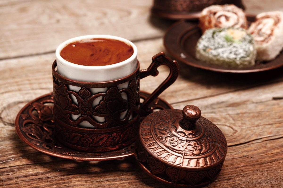 brewing most caffeinated turkish coffee