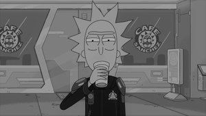 Strong Coffee Rick and Morty Season 4 Rick and Morty Character 